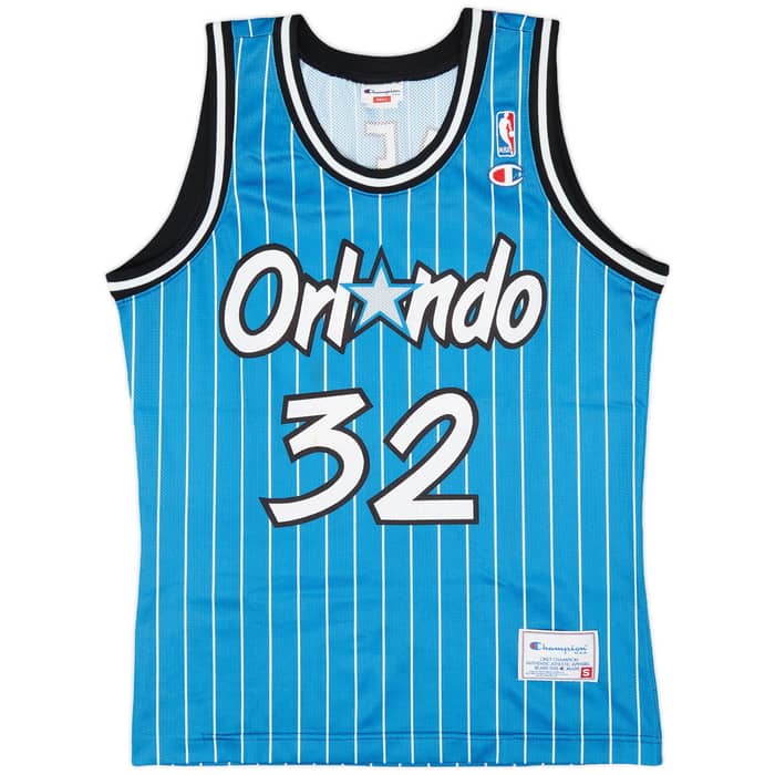 1994-96 Orlando Magic O'Neal #32 Champion Away Jersey (Very Good) S