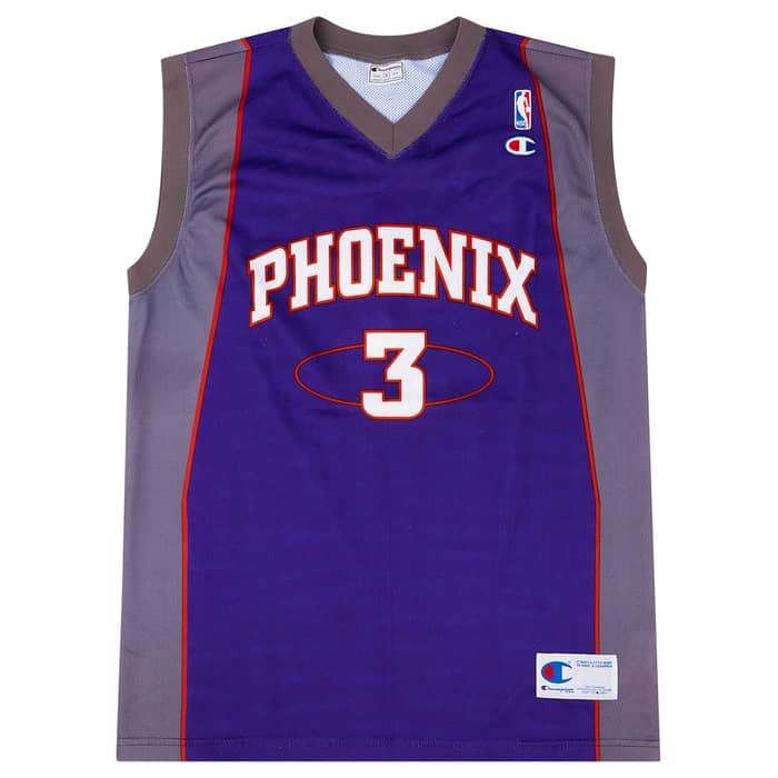 2001-04 Phoenix Suns Marbury #3 Champion Away Jersey (Excellent) XL