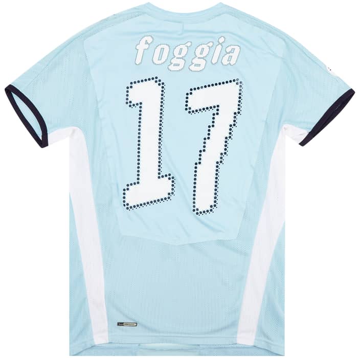 2008-09 Lazio Match Issue Home Shirt Foggia #17