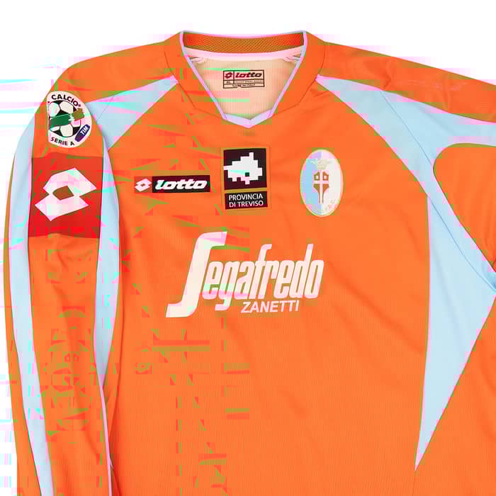 2005-06 Treviso Match Issue Third L/S Shirt Fava #31