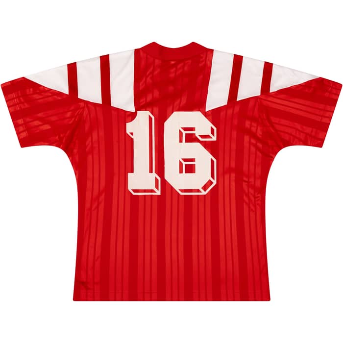 1995 Oman Match Worn Home Shirt #16 (v England U-16)
