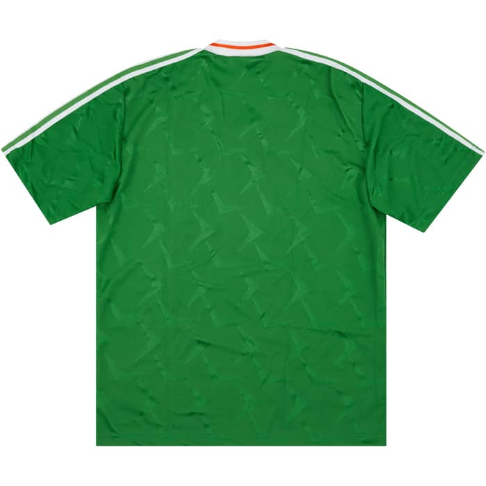 1991 Ireland Player Issue Packie Bonner Testimonial Home Shirt