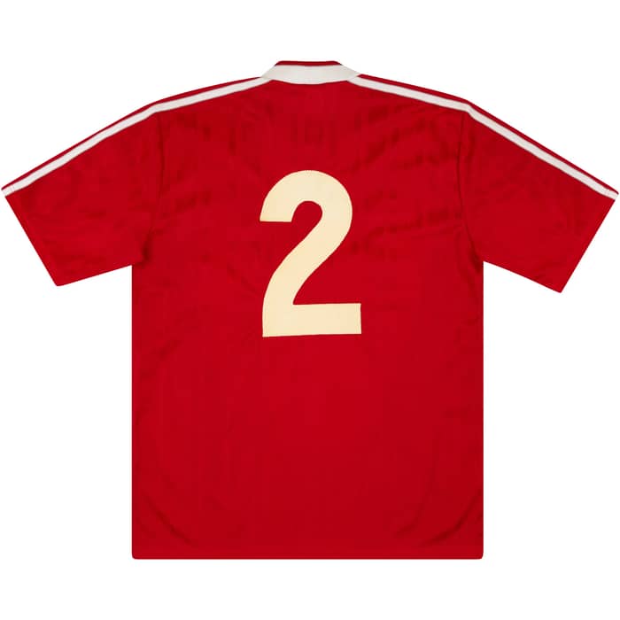 1988-89 Liverpool Match Issue Signed Home Shirt #2