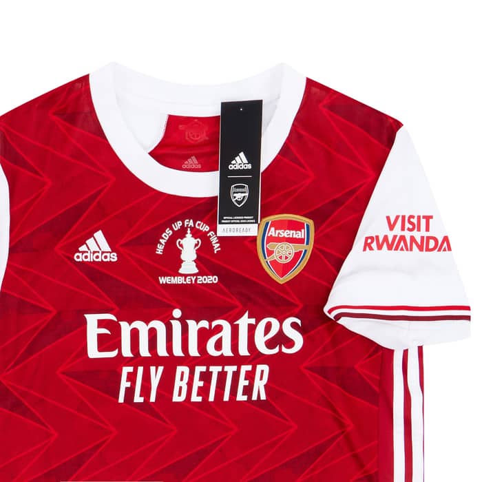 2020-21 Arsenal 'FA Cup Winners' Home Shirt - NEW - (Womens)