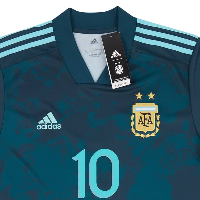 2020-22 Argentina Away Shirt Messi #10 - NEW