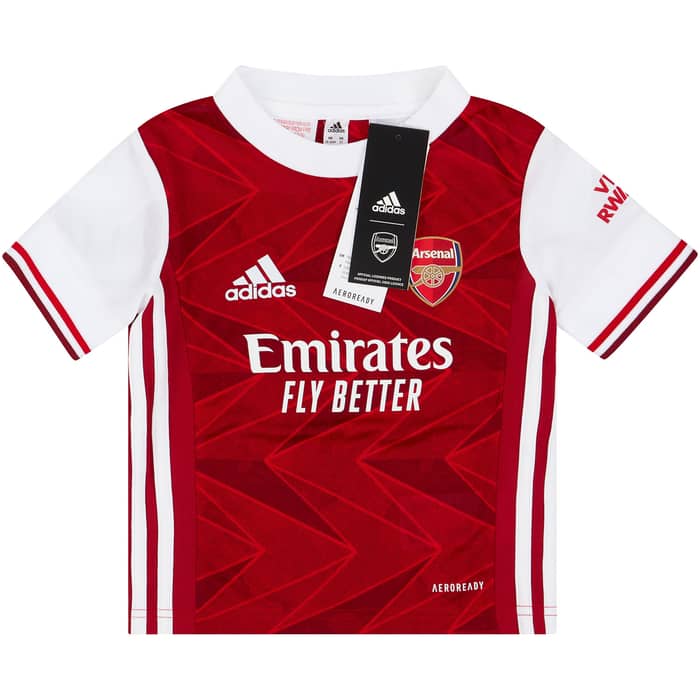 2020-21 Arsenal Home Full Kit - NEW - (Little Kids)