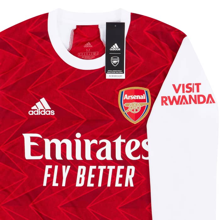 2020-21 Arsenal Home L/S Shirt - NEW