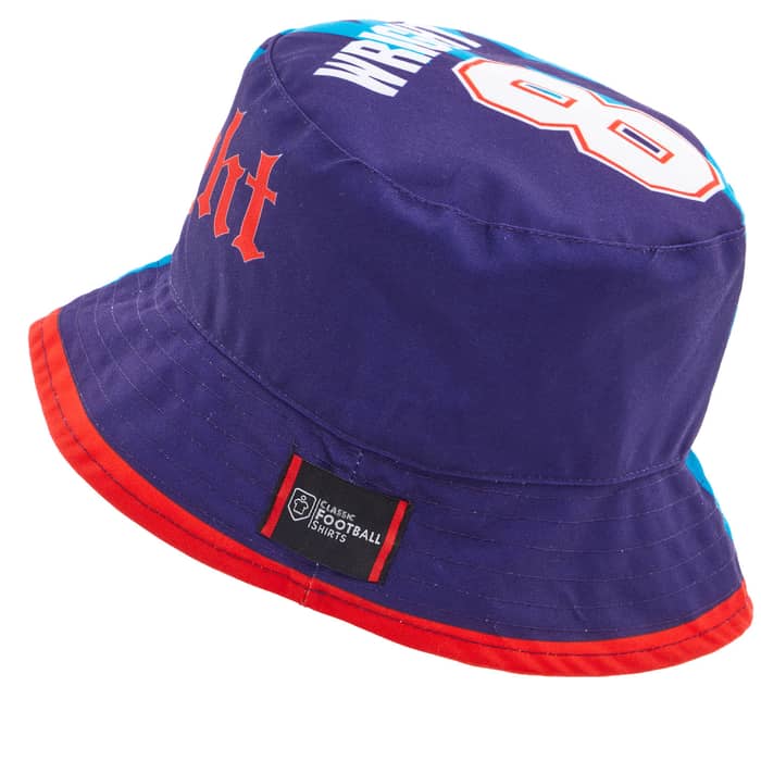 1995-96 Arsenal Away Wright #8 Bucket Hat (Plus Size)