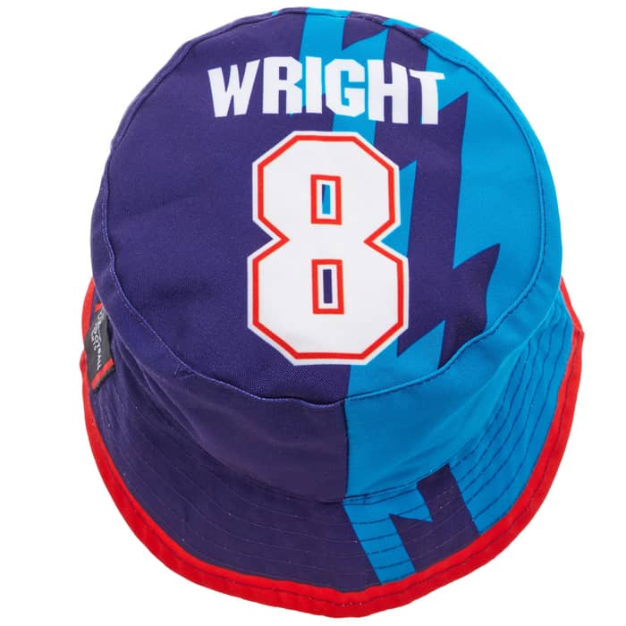 1995-96 Arsenal Away Wright #8 Bucket Hat (Plus Size)