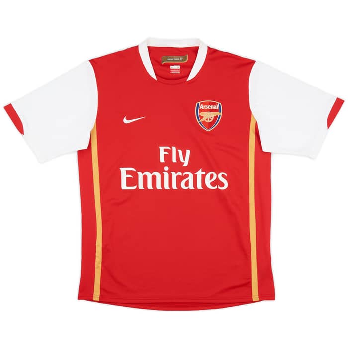 2006-08 Arsenal Home Shirt Fabregas #4