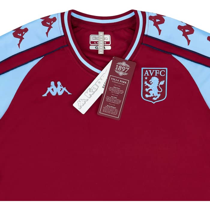 2019-20 Aston Villa Kappa Retro Shirt - NEW
