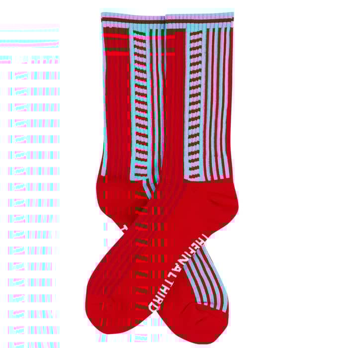 1987-89 Aston Villa Home Crew Socks