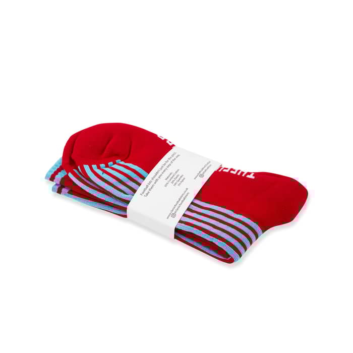 1987-89 Aston Villa Home Crew Socks