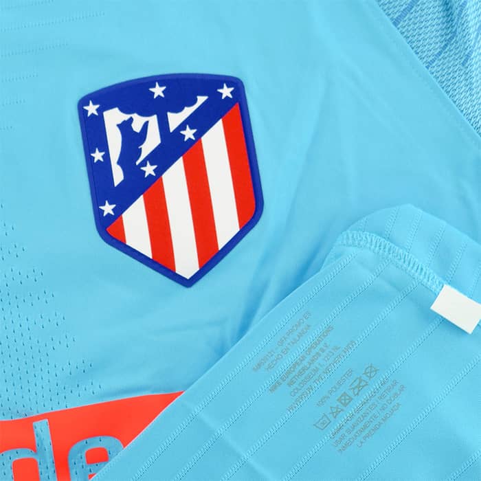 2018-19 Atletico Madrid Player Issue Away L/S Shirt