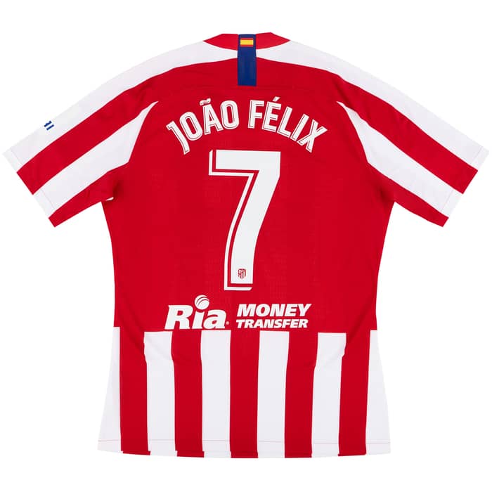 2019-20 Atletico Madrid Player Issue Vaporknit Domestic Home Shirt João Félix #7