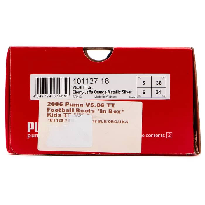 2007 Puma V5.06 TT Football Boots *In Box* Kids TF 5