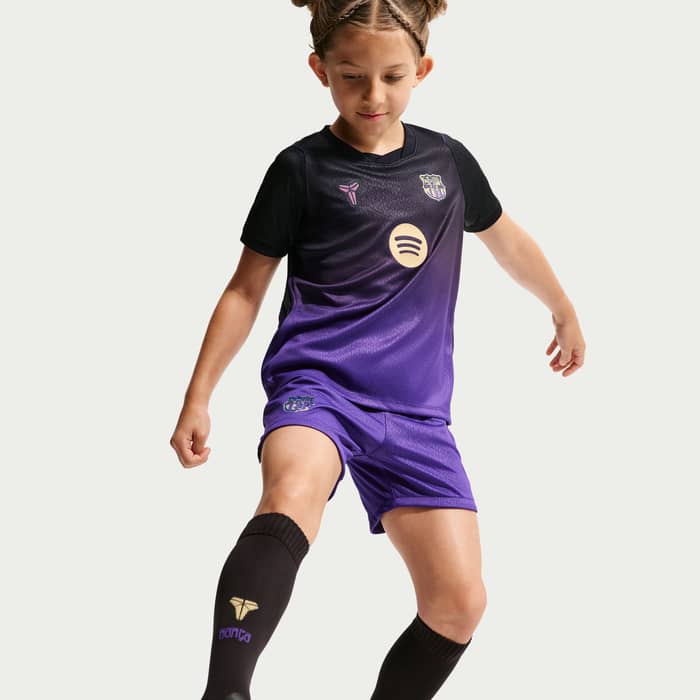 2026-27 Barcelona Away Full Kit (KIDS)