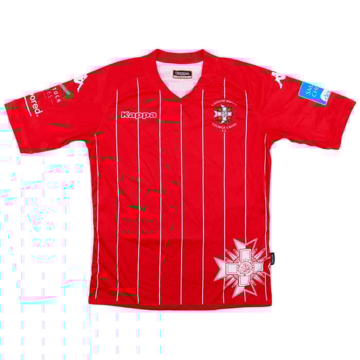 2019-20 George Cross FC Home Shirt #3 - 9/10 - (S)