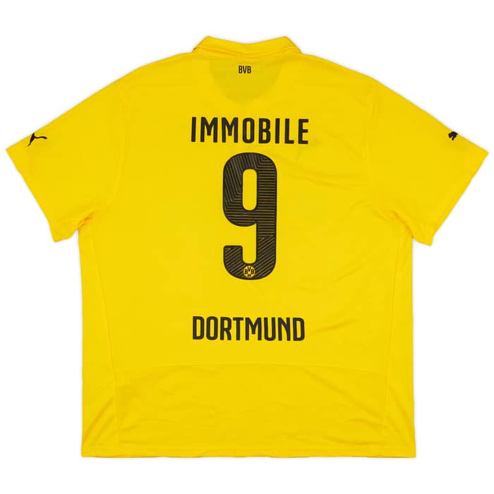 2014-15 Dortmund CL Home Shirt Immobile #9 - 7/10 - (3XL)