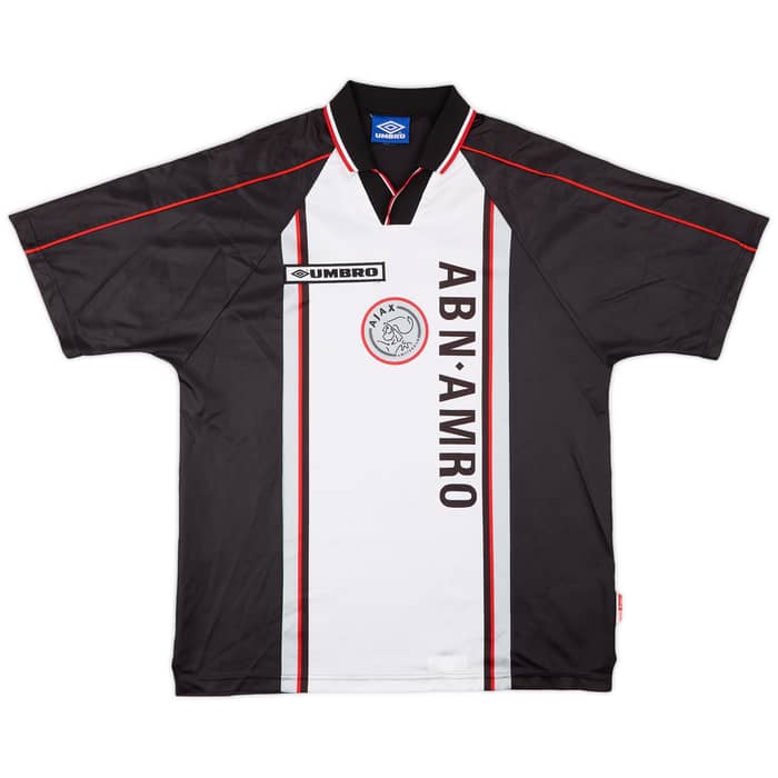 1998-99 Ajax Away Shirt F.De Boer #4 - 9/10 - (XL)