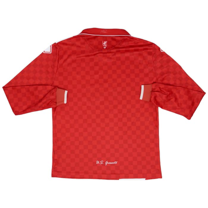 2014-15 US Grosseto Home L/S Shirt - 8/10 - (L)