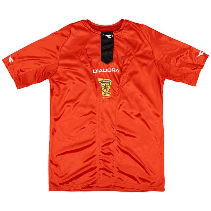 2000s Scotland Diadora Referee Shirt - 8/10 - (M)