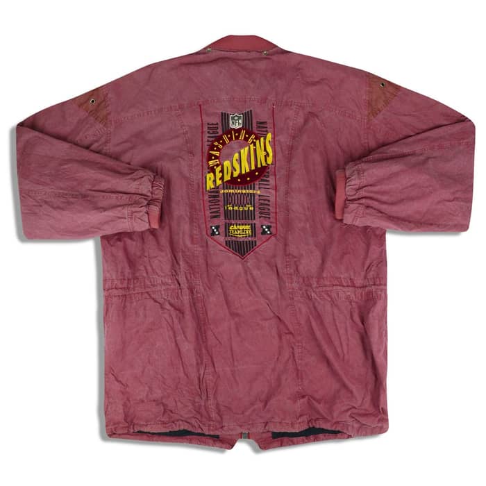 1990s Washington Redskins Campri Teamline Longline Coat XXL