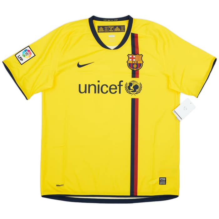 2008-10 Barcelona Away Shirt Messi #10 (L)