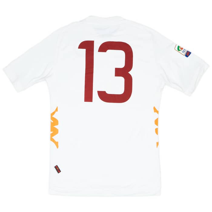2011-12 Roma Match Issue Away Shirt #13