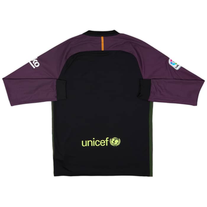 2016-17 Barcelona GK Shirt - 8/10 - (M)