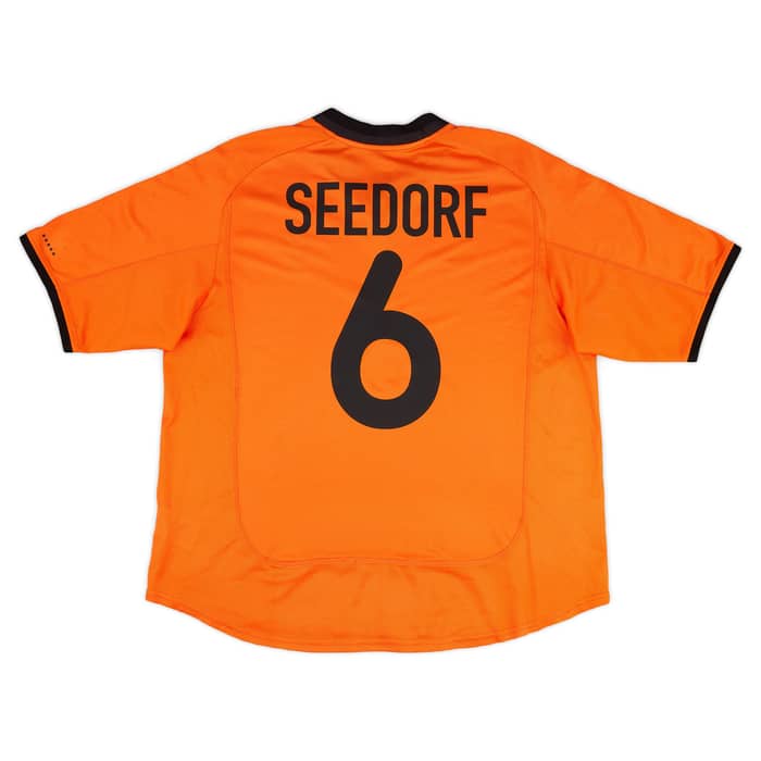 2000-02 Netherlands Home Shirt Seedorf #6