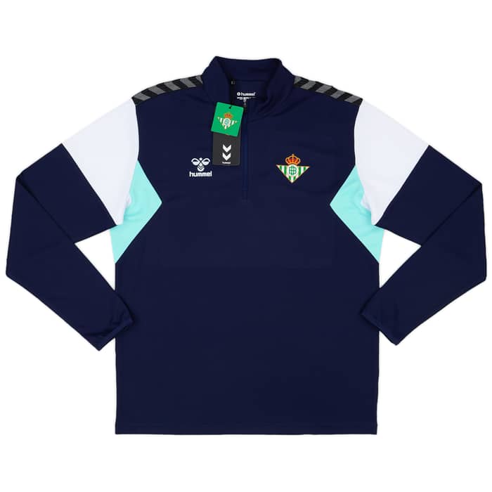2023-24 Real Betis Hummel 1/4 Zip Training Top