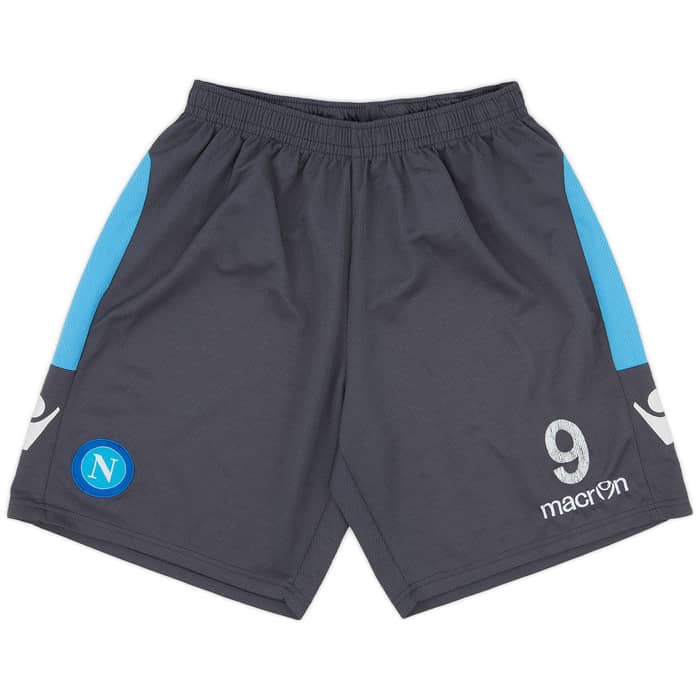 2012-13 Napoli Player Issue Training Shorts # - 5/10 - (M)