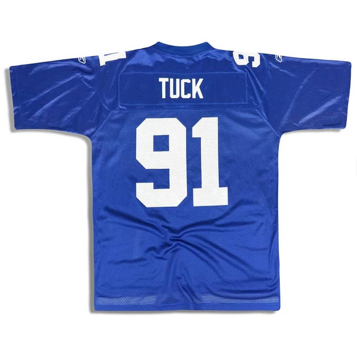 2008 New York Giants Tuck #91 Reebok On Field Jersey (Home) Y