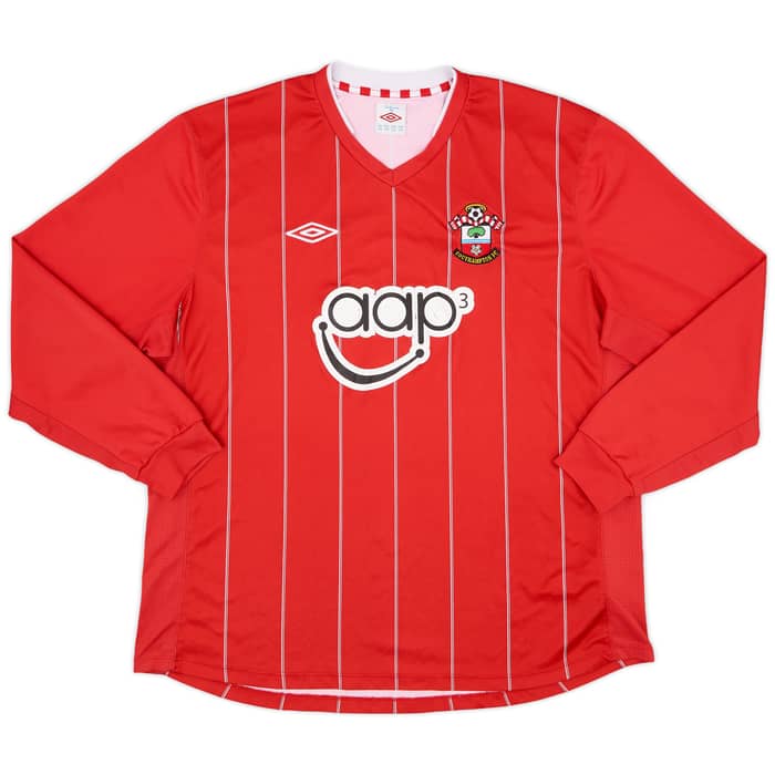 2012-13 Southampton Home L/S Shirt Lallana #20 - 6/10 - (XXL)