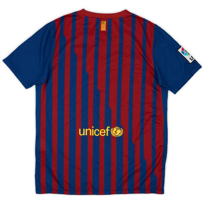 2011-12 Barcelona Home Shirt - 8/10 - (XL.Boys)