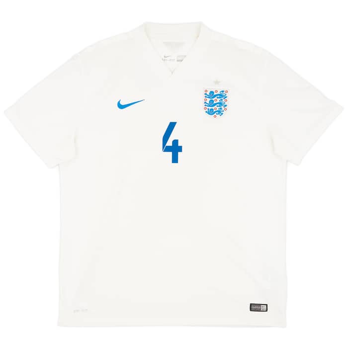 2014-15 England Home Shirt Gerrard #4 - 6/10 - (XL)