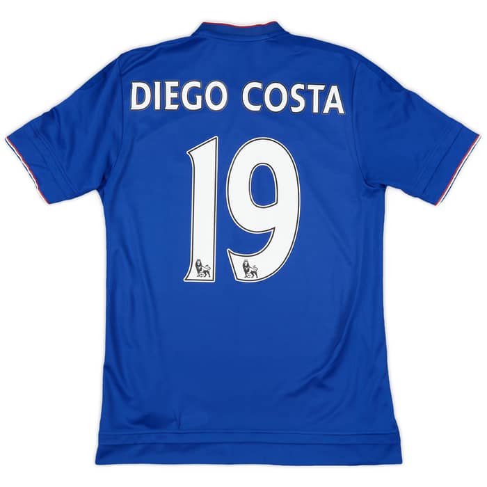 2015-16 Chelsea Home Shirt Diego Costa #19 - 8/10 - (S)