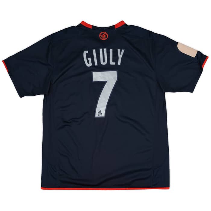 2007-08 Paris Saint-Germain Player Issue Home Shirt Giuly #7 - 9/10 - (XL)