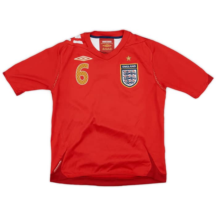 2006-08 England Away Shirt Terry #6 - 9/10 - (S.Boys)