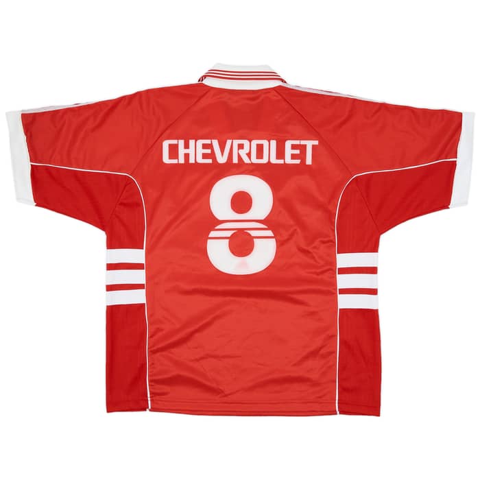 1999-00 Internacional Home Shirt #8 - 9/10 - (L)
