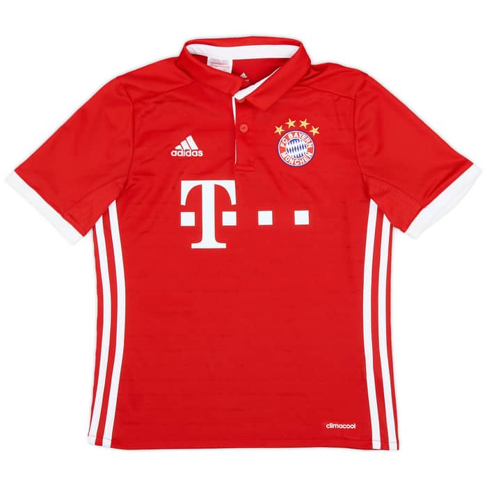2016-17 Bayern Munich Home Shirt - 9/10 - (M.Boys)