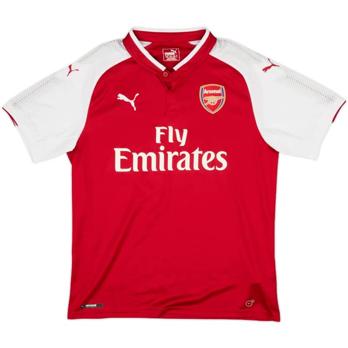 2017-18 Arsenal Home Shirt Ramsey #8 - 6/10 - (L)