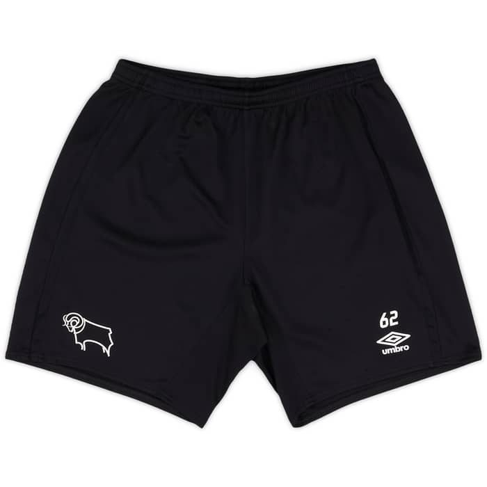 2018-19 Derby County Player Issue Training Shorts # - 7/10