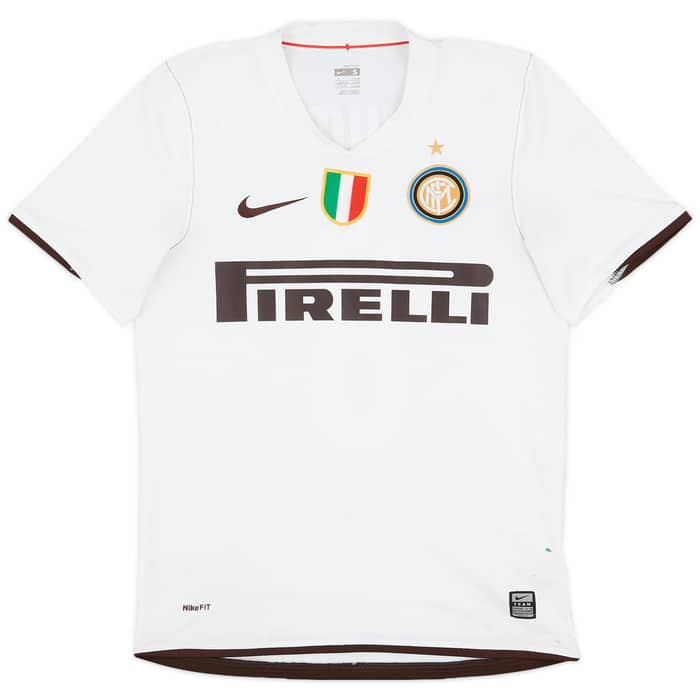 2008-09 Inter Milan Away Shirt Ibrahimovic #8 - 4/10 - (S)