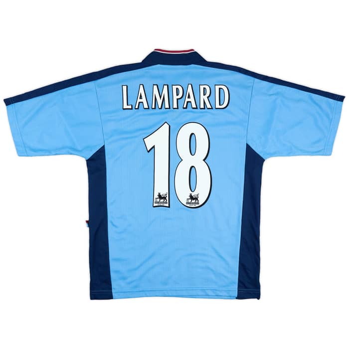1997-98 West Ham Away Shirt Lampard #18 - 8/10 - (M)