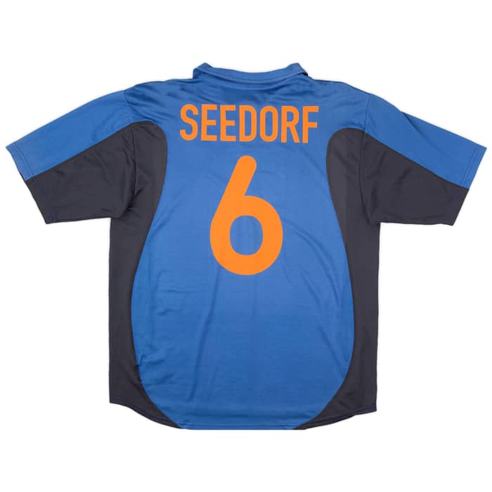 2000-02 Netherlands Away Shirt Seedorf #6 - 7/10 - (L)