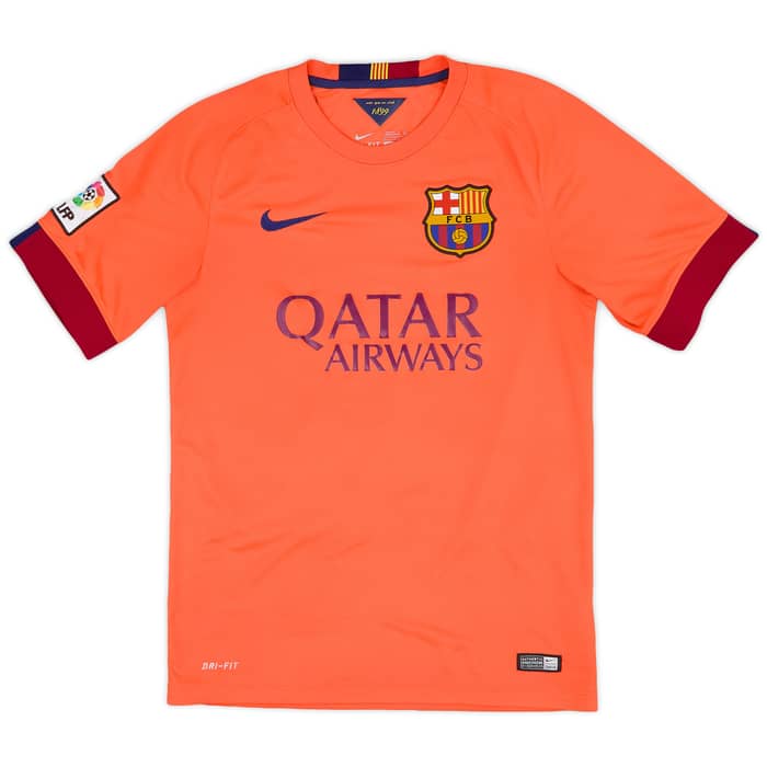 2014-15 Barcelona Away Shirt Messi #10 - 8/10 - (S)