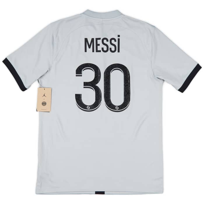 2022-23 Paris Saint-Germain Away Shirt Messi #30 (M)