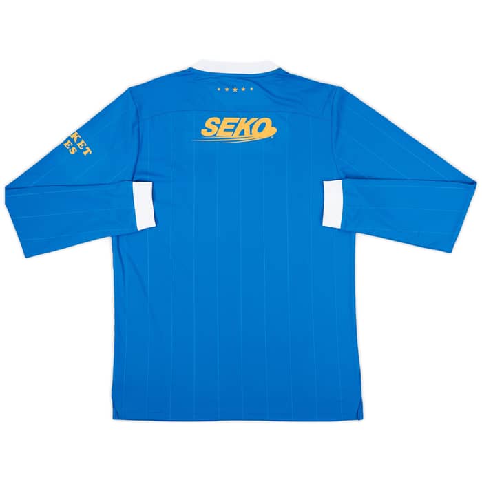 2021-22 Rangers Home L/S Shirt (M)